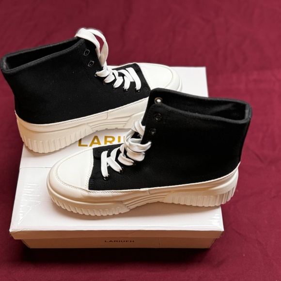 Hightop Platform Sneakers size 8 - Picture 5 of 5